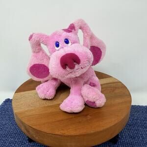 Ty Beanie Babies Magenta the Dog Nick Jr. Blues Clues Plush Stuffed Animal Toy